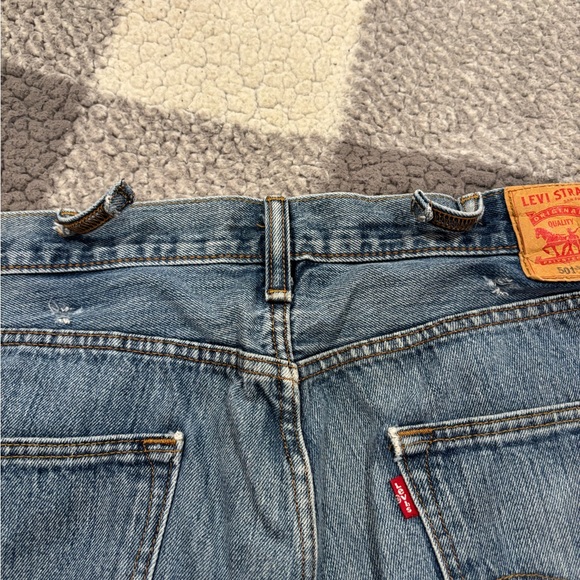 Levi's Men's Straight Blue Jeans - Picture 4 of 4